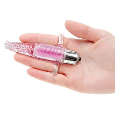 Vibratore Dita Portatile con 10 Vibrazioni per Stimolazione Extra